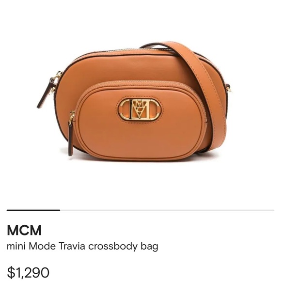 MCM mini Mode Travia Crossbody Bag - Picture 14 of 14